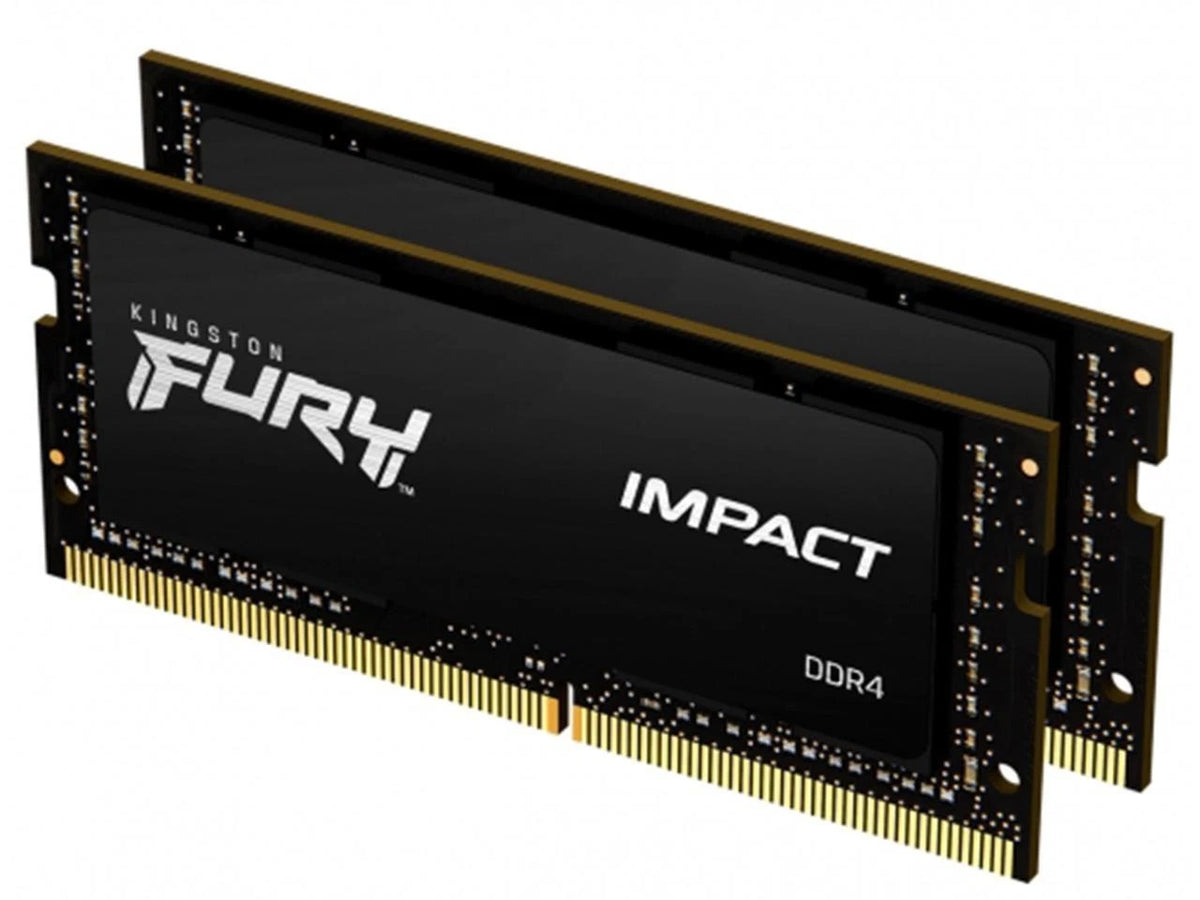 Kingston FURY Impact 32GB (2x16GB) DDR4-3200 Laptop RAM, KF432S20IBK2/32
