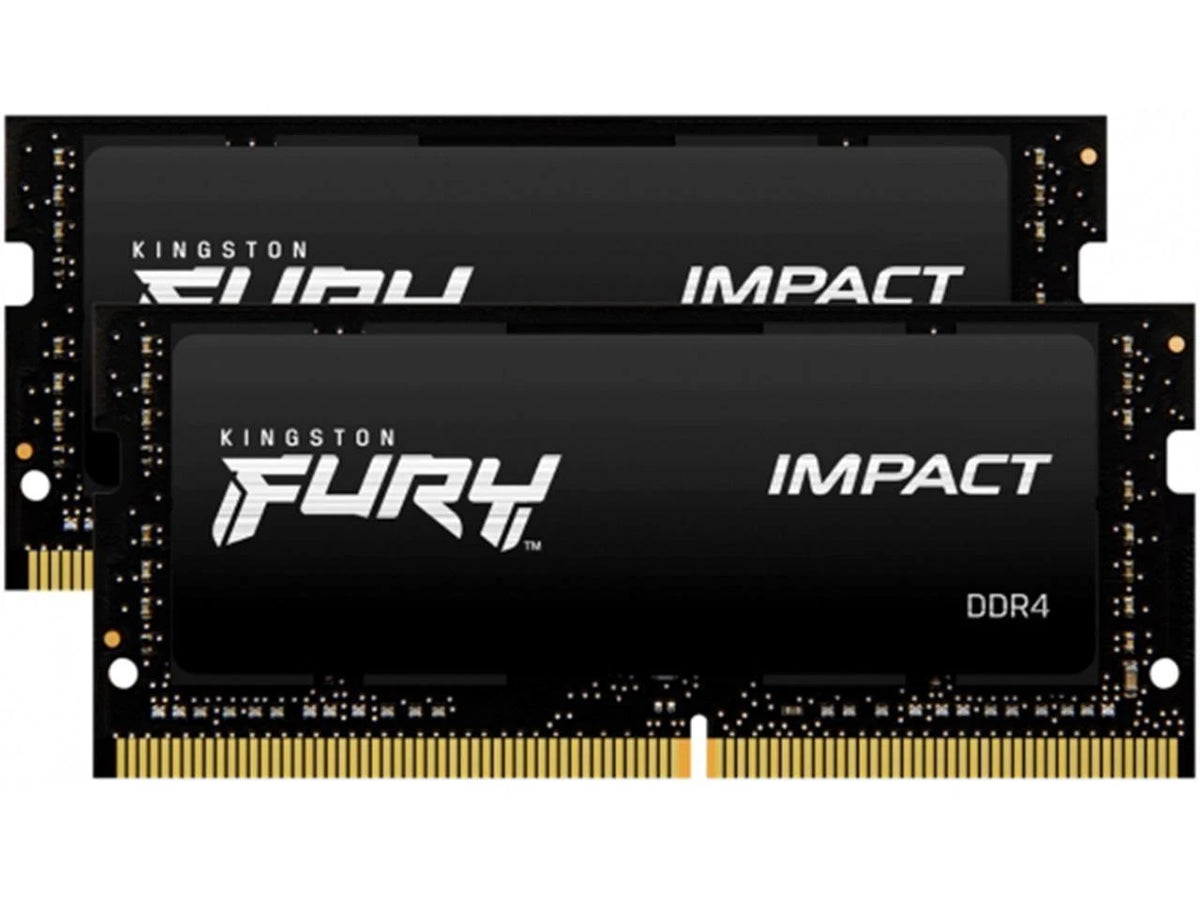 Kingston FURY Impact 32GB (2x16GB) DDR4-3200 Laptop RAM, KF432S20IBK2/32