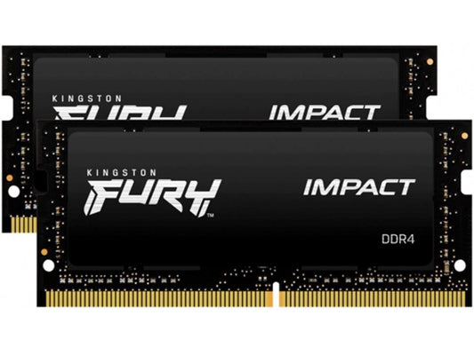 Kingston FURY Impact 32GB (2x16GB) DDR4-3200 Laptop RAM, KF432S20IBK2/32