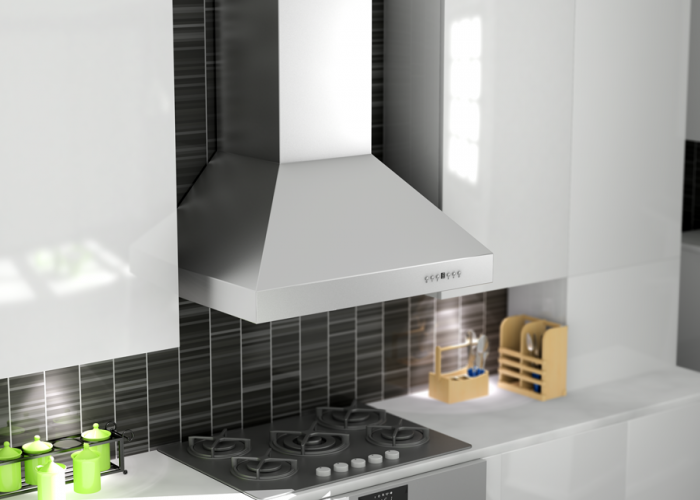 ZLINE 48 in Wall Mount Range Hood Ducted Stainless Steel, MODEL 697-48