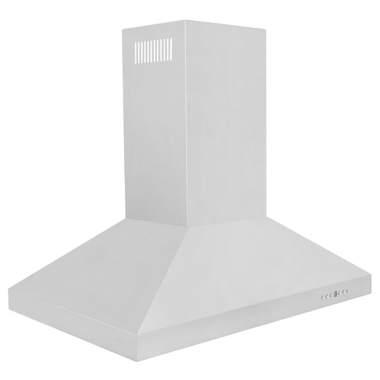 ZLINE 30 in. Island Mount Range Hood Convertible Stainless Steel 400 CFM (KL3i-30)