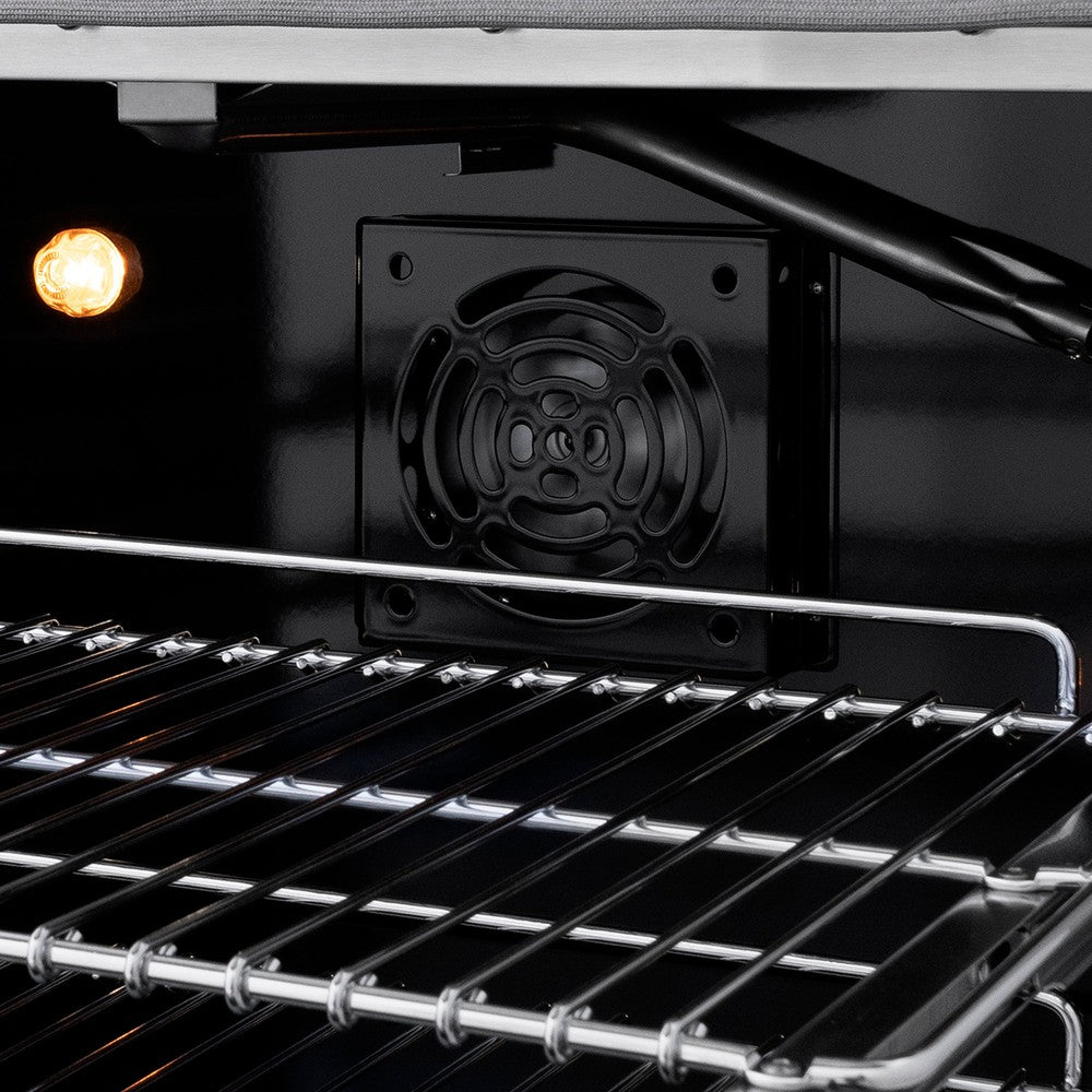 ZLINE Autograph Edition 48 in. 6.7 cu. ft. Paramount Double Oven Dual Fuel Range with 8 Gas Burners, Stainless Steel with Champagne Bronze Accents (SDRZ-48-CB)