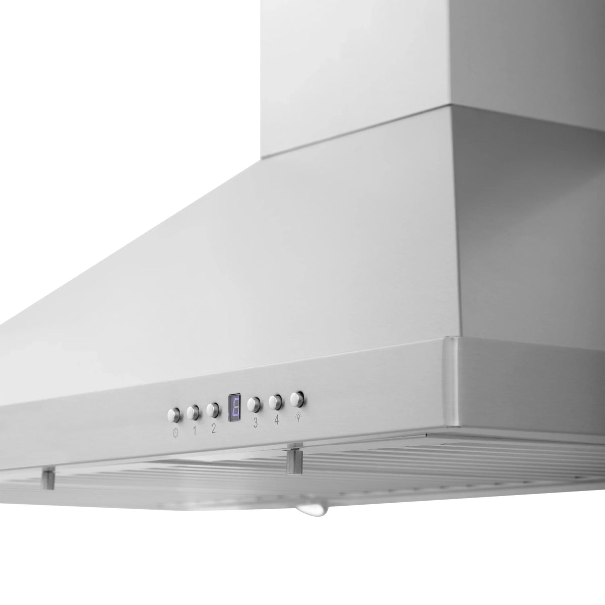 ZLINE 48 in. Wall Mount Range Hood Stainless Steel Convertible Vent 4-Speed KB-48