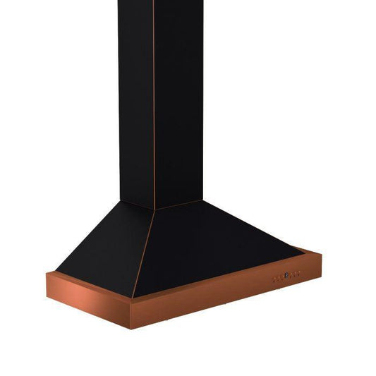 ZLINE 30 Inch Wall Mount Range Hood Oil-Rubbed Bronze Finish 4-Speed Fan LED Lighting (KB2-BCXXX-30)