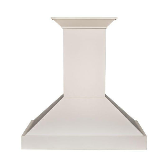 ZLINE 30 in. Wooden Wall Mount Range Hood Cottage White, MODEL KBTT-30