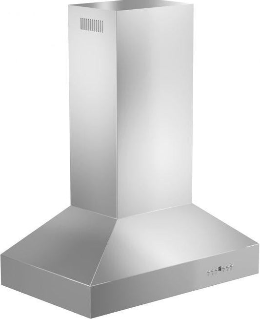 ZLINE 42 in. Island Mount Range Hood Outdoor Approved Stainless Steel Ducted (697i-304-42)