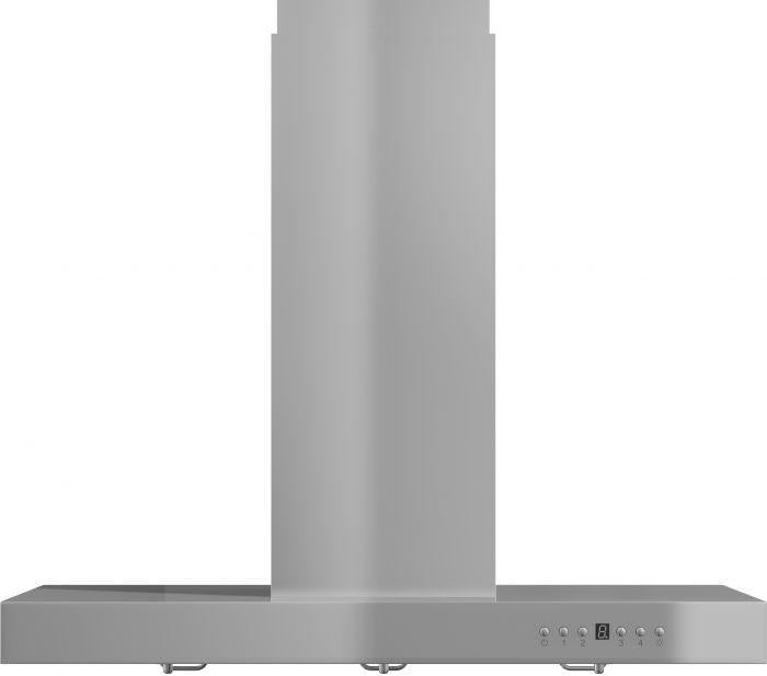 ZLINE 36 Inch Island Range Hood Stainless Steel Convertible Vent LED Lighting 4-Speed Fan (KE2i-36)