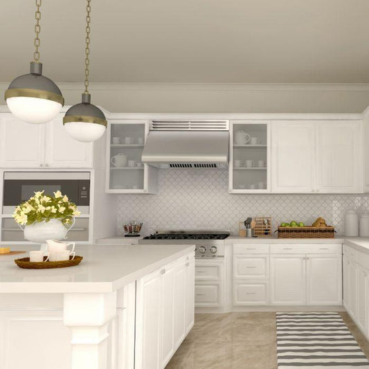 ZLINE 30 in. Under Cabinet Range Hood – Stainless Steel, Recirculating, 4-Speed Fan, Model RK527-30