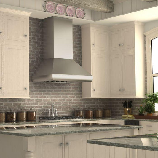ZLINE 36-Inch Wall Mount Range Hood Ducted Stainless Steel 700 CFM (687-36)