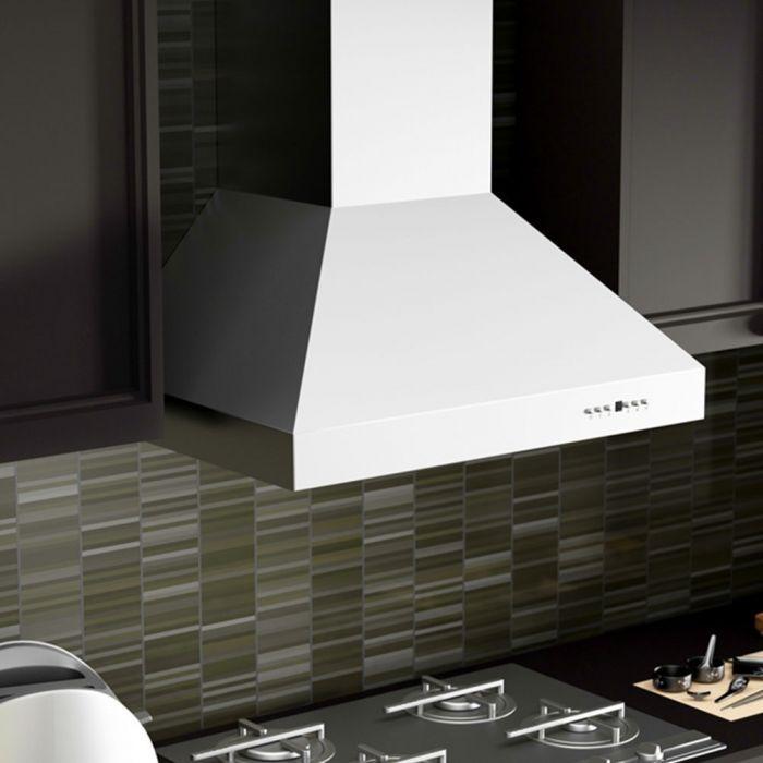 ZLINE 48 in Wall Mount Range Hood Ducted Stainless Steel, MODEL 697-48