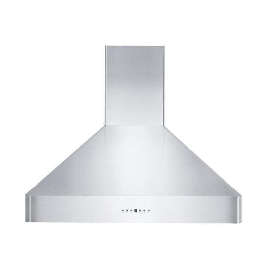 ZLINE 30 in. Wall Range Hood Stainless Steel 400 CFM LED Lighting Dishwasher-Safe Filters (KF2-30)