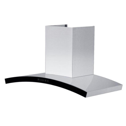 ZLINE 36-Inch Wall Mount Range Hood, Stainless Steel, 4-Speed Ventilation, KN6-36